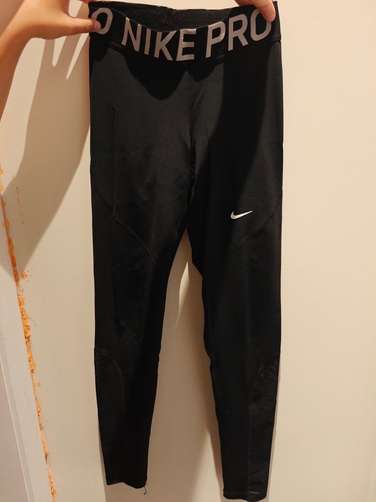 Dames running legging, Ophalen, Zwart, Nike, Hardlopen of Fietsen