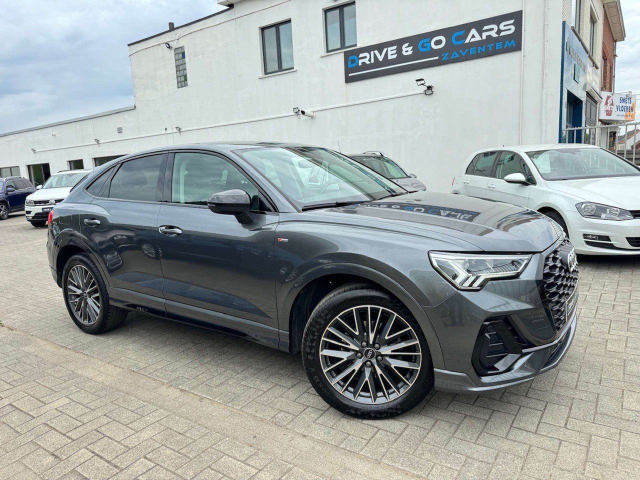 Audi Q3 Sportback S line 35TFSI Matrix LED 1 JAAR GARANTIE, Auto's, Audi, Voorwielaandrijving, 4 cilinders, Bedrijf, 5 deurs