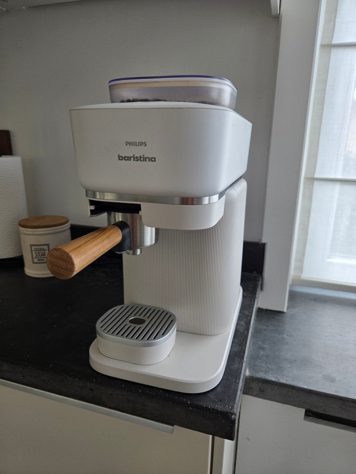 Philips Baristina, Ophalen