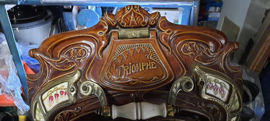 Antiek Kacheltje art nouveau, Antiek en Kunst, Ophalen