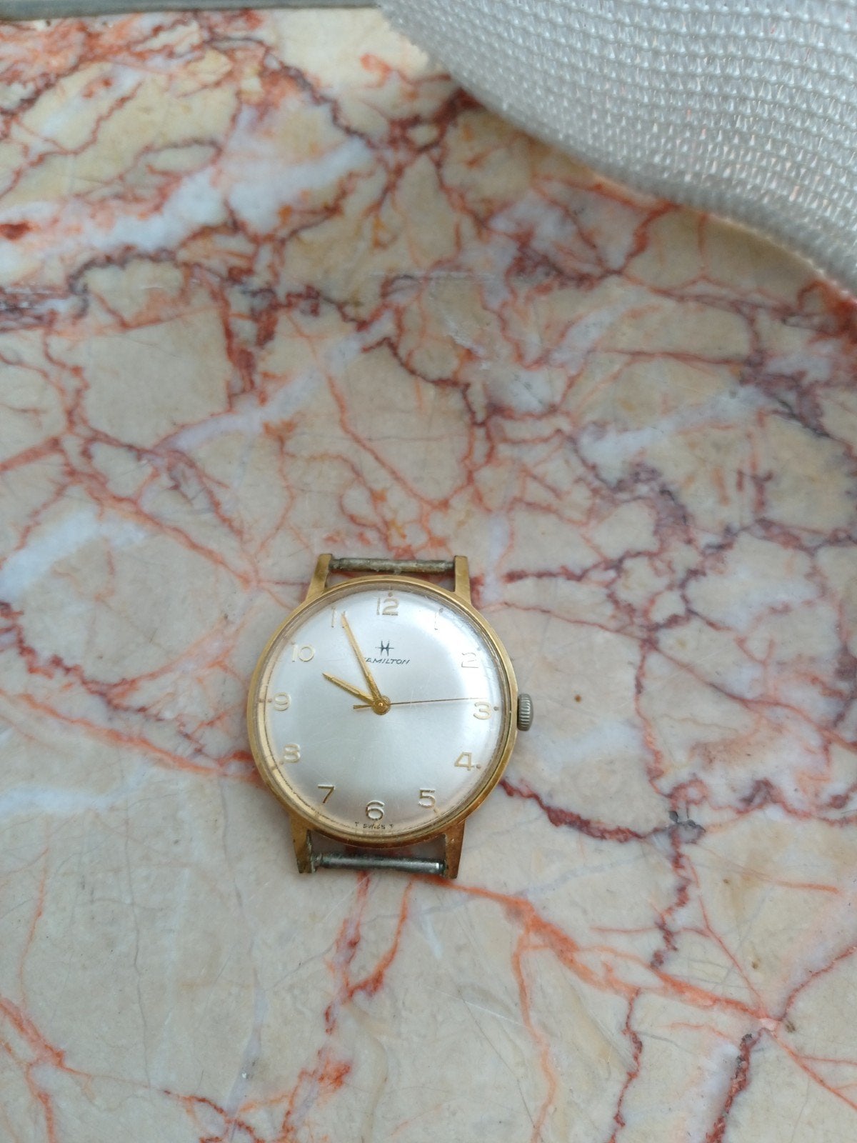 herenhorloge Hamilton, Ophalen of Verzenden, Polshorloge, Overige merken, 1960 of later