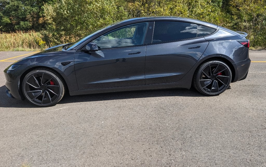 Tesla model 3 performance FSD, Autos, Cuir, Argent ou Gris, 338 kW, Entretenue par le concessionnaire