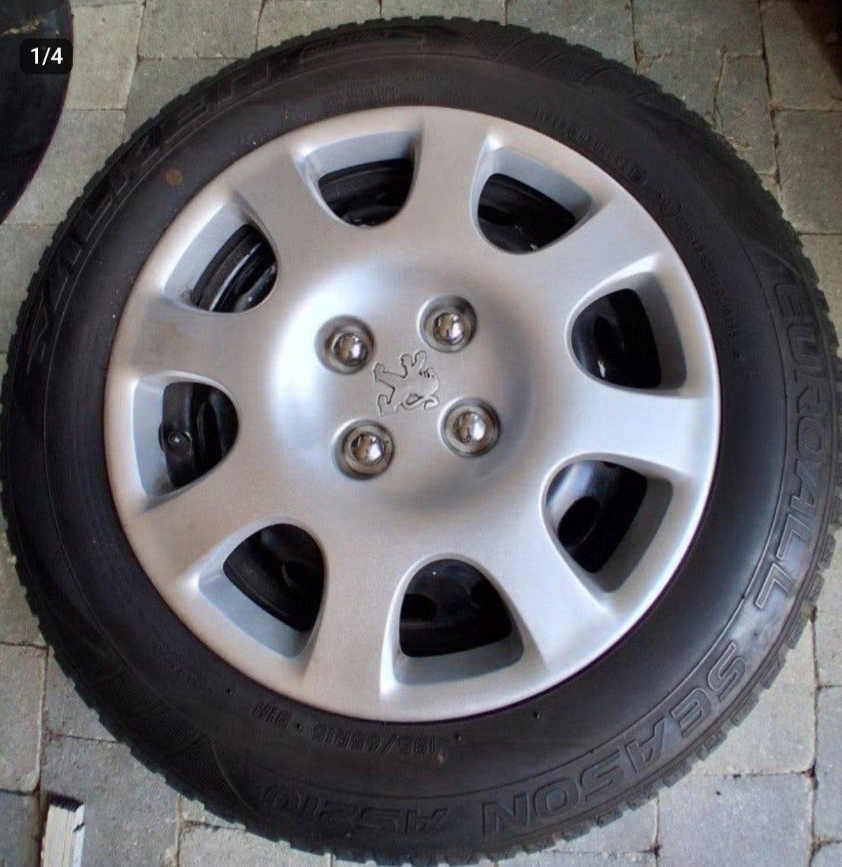 4 seizoensbanden Falken op velgen voor Berlingo 1 of Partner, Autos : Pièces & Accessoires, Pneus & Jantes, 15 pouces, 4 Saisons