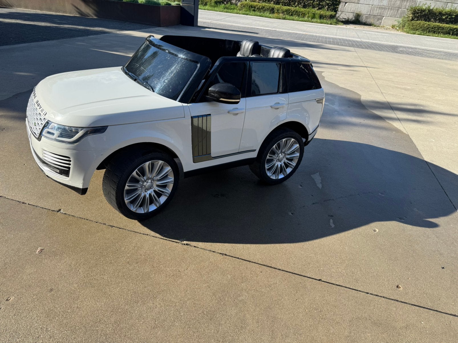 Range Rover elektrische kinderauto, Ophalen