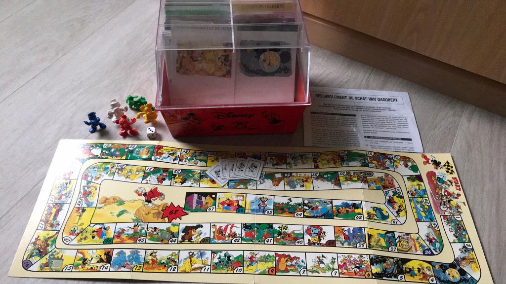 Disney ontdekkingsreis + spel ‘De schat van Dagobert’, Verzamelen, Ophalen, Mickey Mouse, Gebruikt, Overige typen