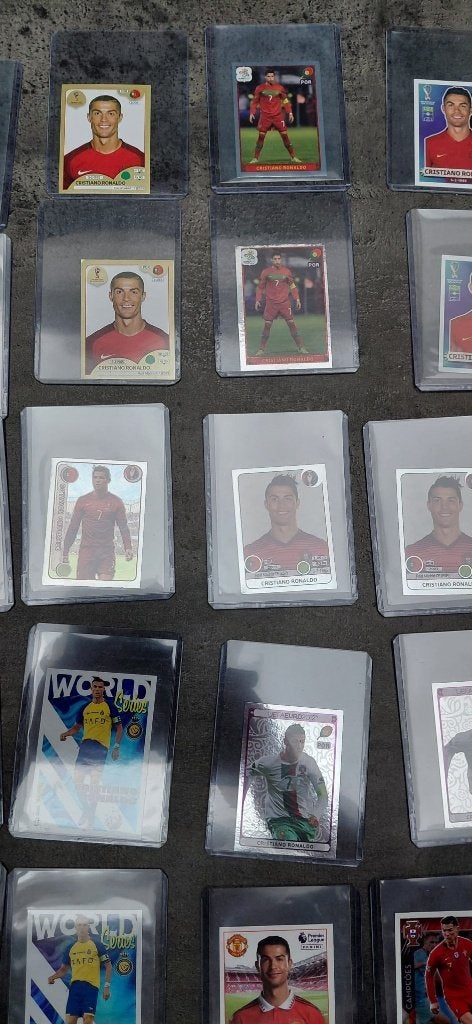 LOT VAN CRISTIANO RONALDO PANINI, Ophalen, Nieuw, Spelerskaart