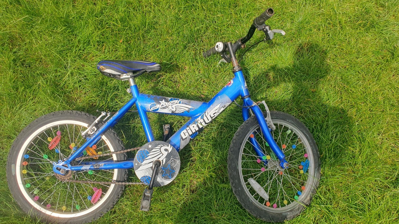 18 inch jongensfiets, Ophalen