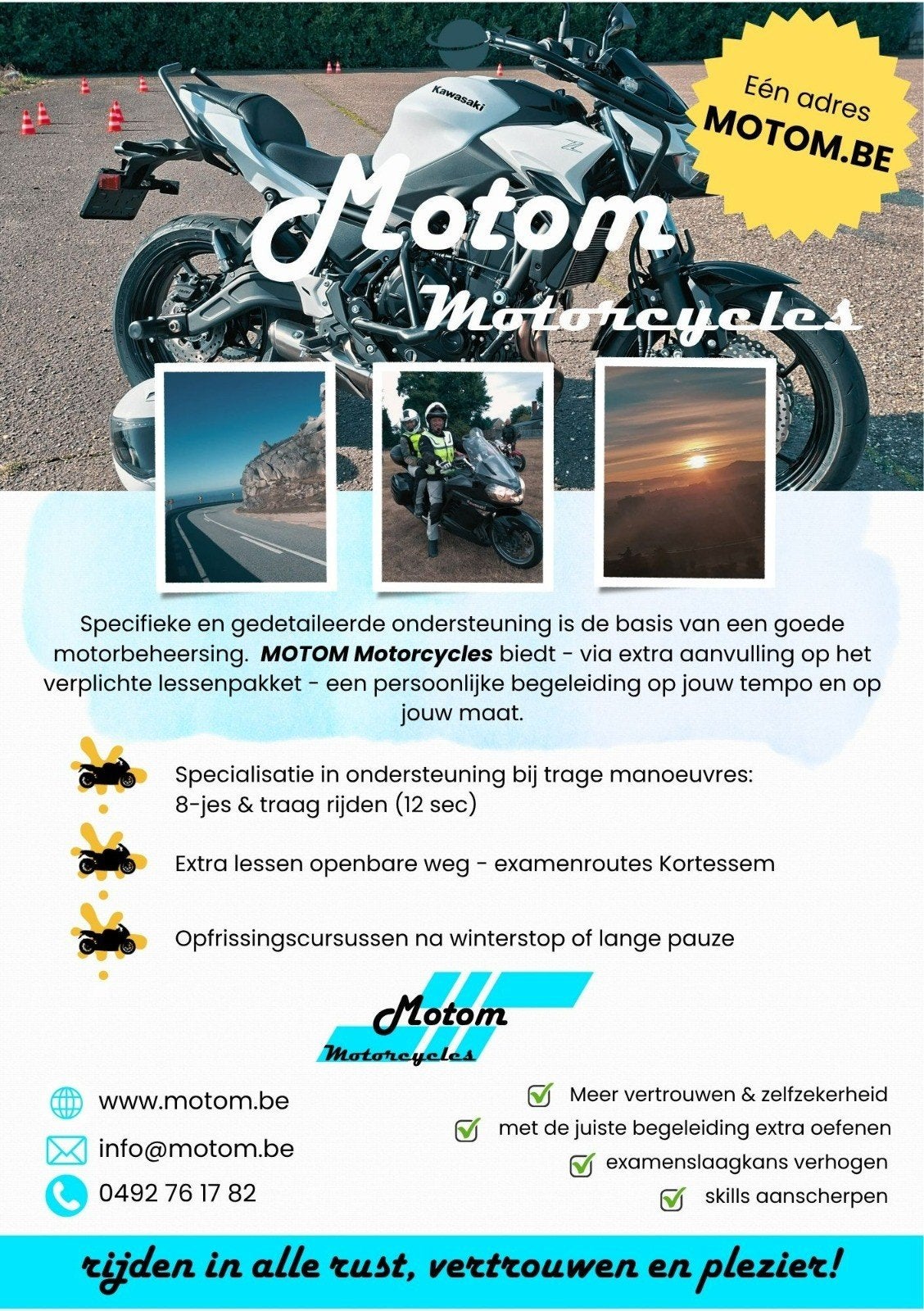 Bijscholing motorexamen extra lessen., Motoren, Motoren | Piaggio, Particulier