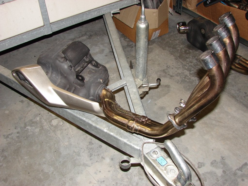 HONDA CBR650F 2014- 21 échappement origine état impec, Motoren, Ophalen, Zo goed als nieuw