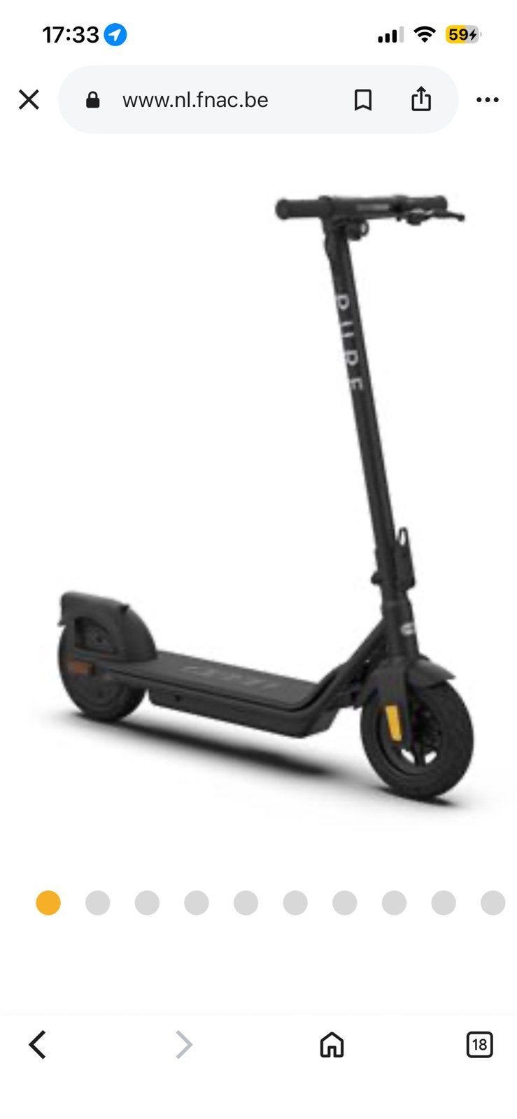 Electrische step, Ophalen, Gebruikt, Elektrische step (E-scooter)