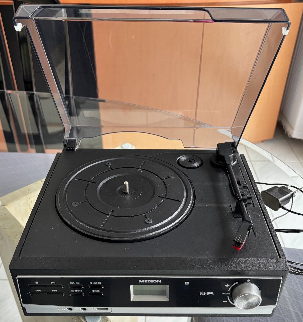 [À DONNER] Numériseur disques et cassettes Medion (MD 43454), Enlèvement, Utilisé, Autres marques