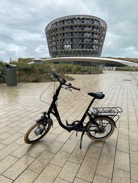 elektrische plooifiets Beaufort vouwfiets, Vélos & Vélomoteurs, Enlèvement, Utilisé, Autres marques