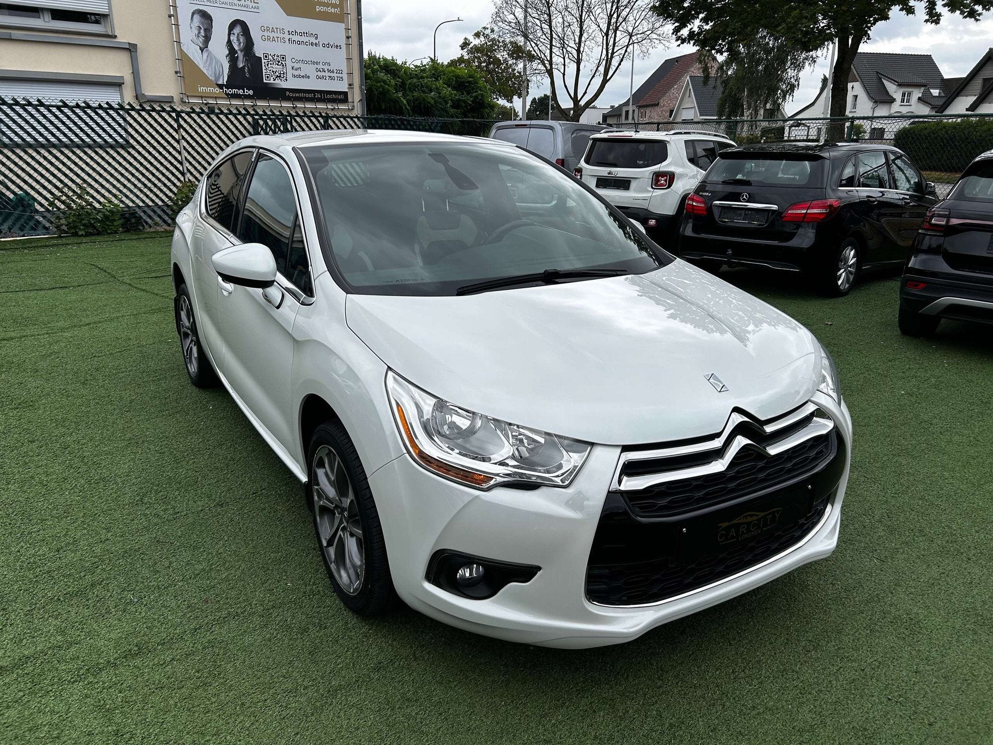 Citroën DS4 1.6 AUTOMAAT Sport Chic ° 45833 KM° GPS° 12M, Autos, Euro 5, Achat, Entreprise, Noir