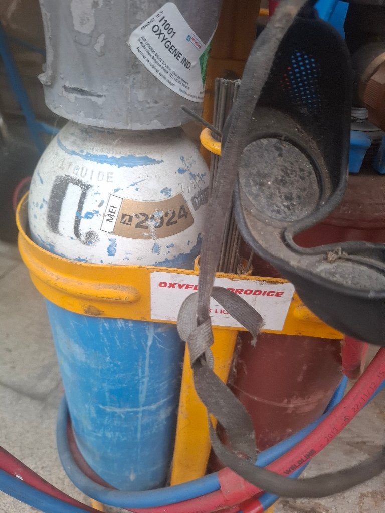 Soudure air liquide, Enlèvement, Utilisé