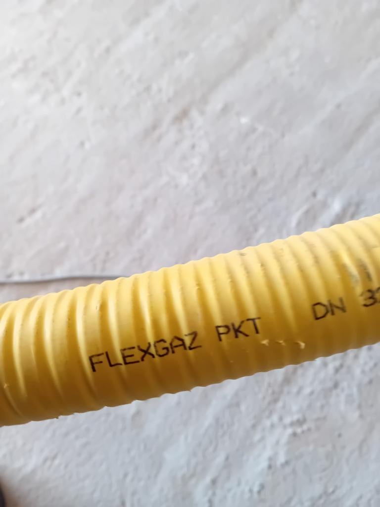PLT DN32 INOX Flexibele gasleiding, Ophalen