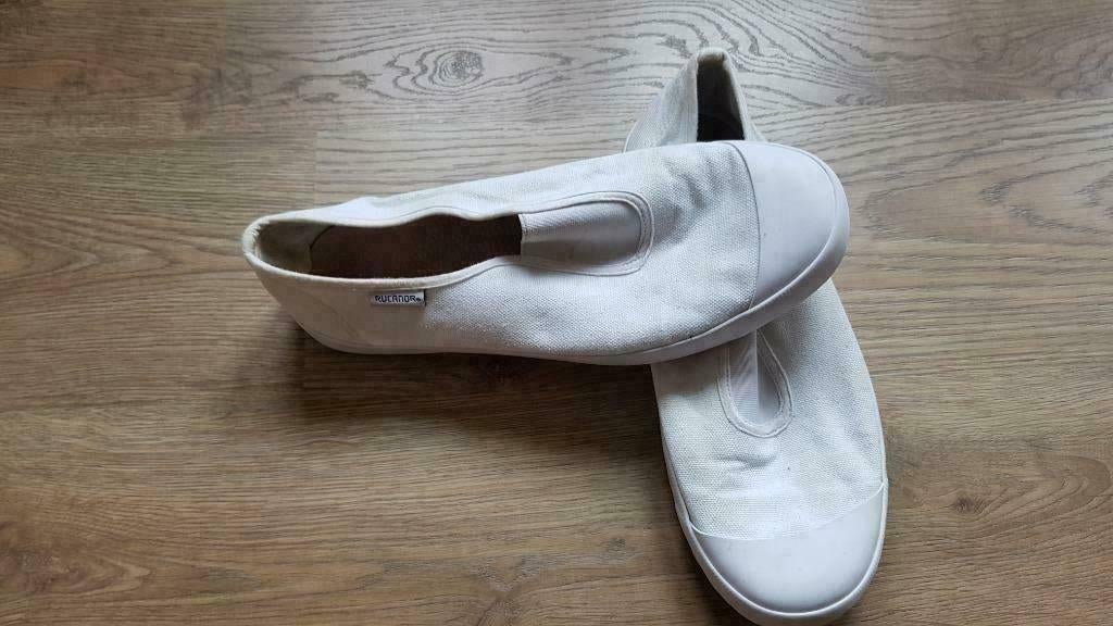witte turnpantoffels maat 39 Rucanor, Enlèvement ou Envoi, Utilisé