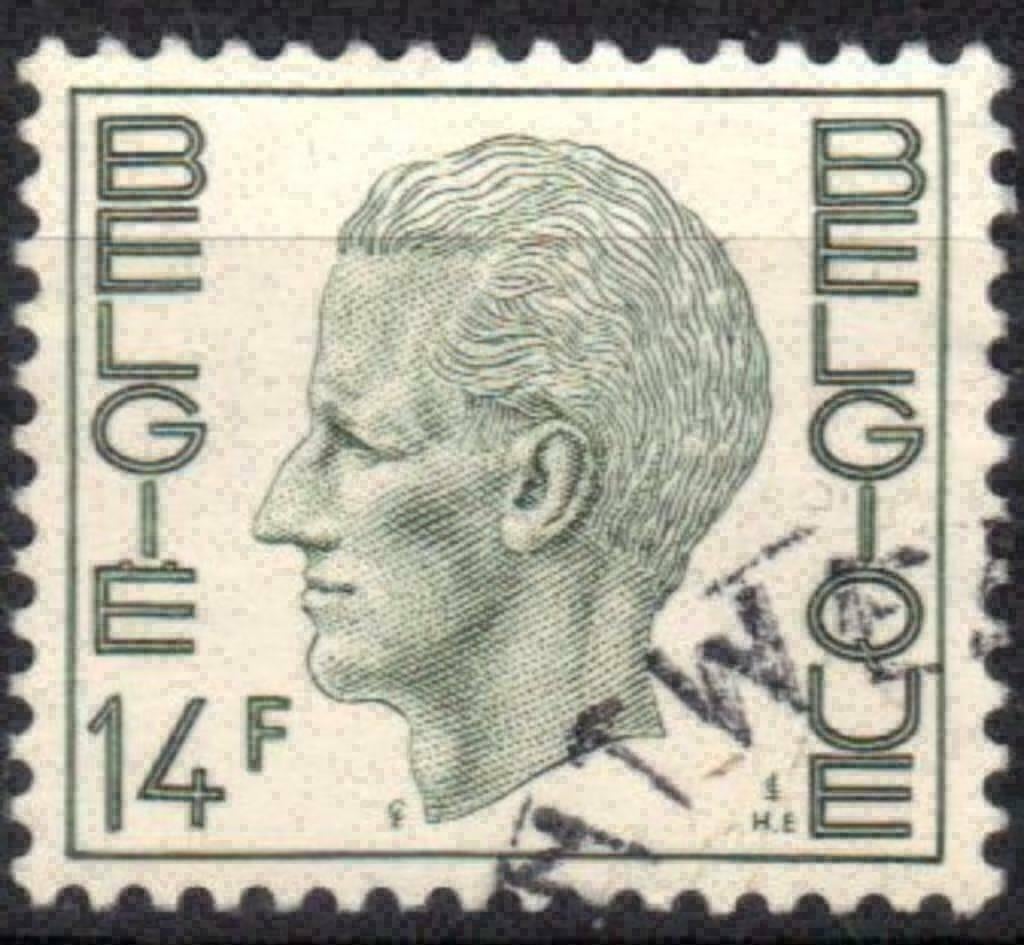 Belgique 1976 - Yvert 1818/OBP 1823 - Roi Baudouin (ST), Envoi, Affranchi, Oblitéré