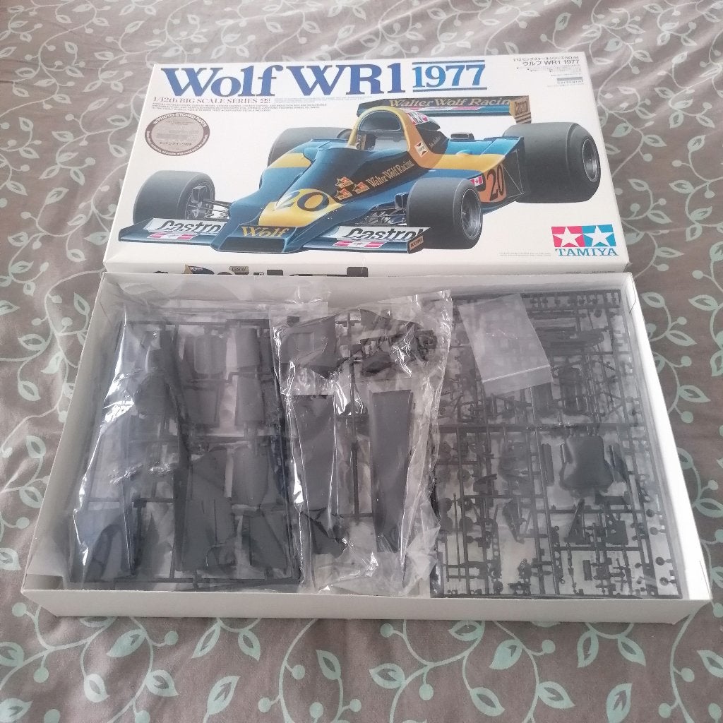Wolf WR1. Tamiya 1/12, Hobby en Vrije tijd, Modelbouw | Auto's en Voertuigen, Auto, Groter dan 1:32, Nieuw, Ophalen of Verzenden