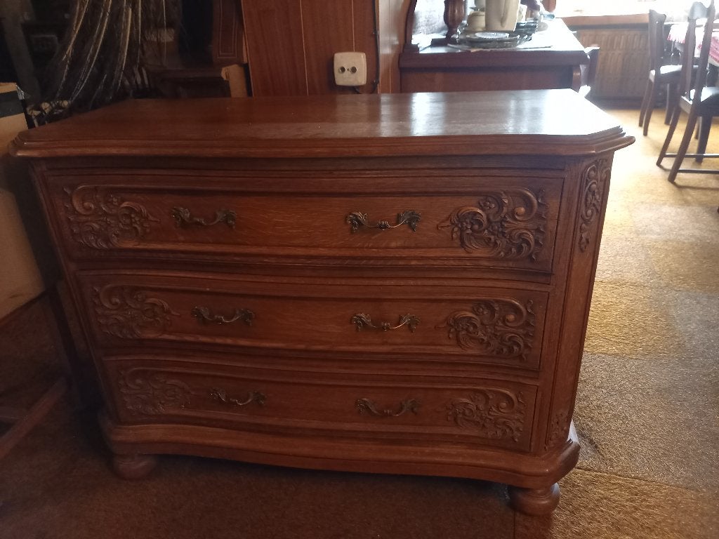 commode, 3 ou 4 tiroirs, 25 à 50 cm, Klassiek, Moins de 100 cm