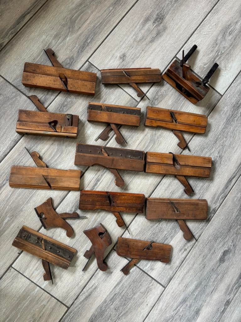 Lot de rabots en bois, Antiquités & Art, Enlèvement