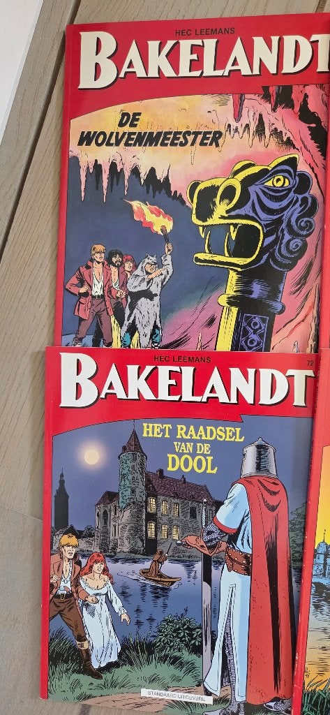strips Bakelandt kleur, Meerdere stripboeken, Ophalen of Verzenden, Zo goed als nieuw, Hec Leemans