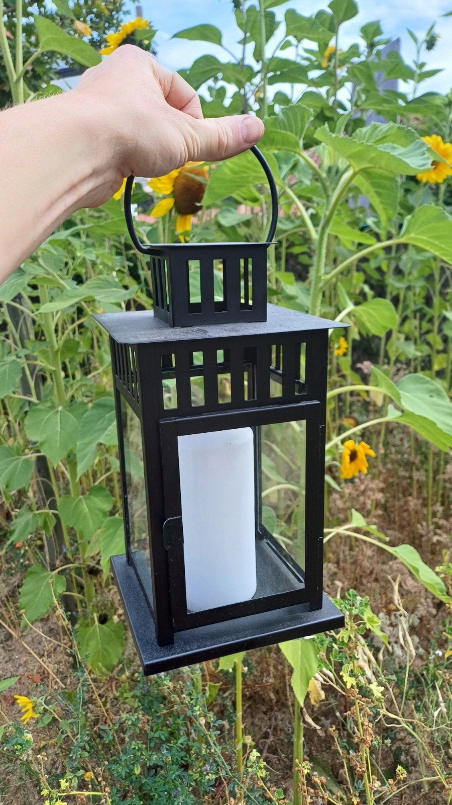 tuinlantaarn Ikea Borrby kaars, Tuin en Terras, Ophalen