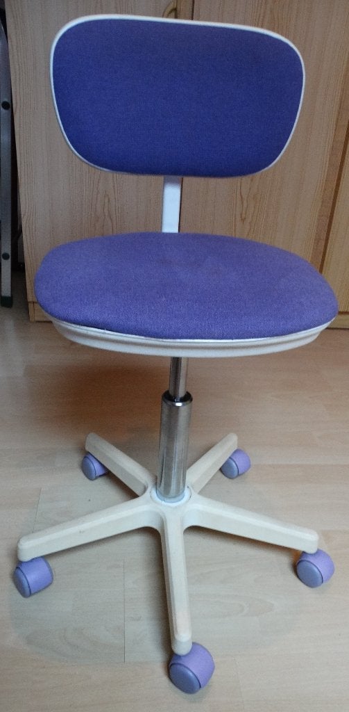 chaise de bureau, Maison & Meubles, Chaises de bureau, Enlèvement, Utilisé, Violet, Chaise de bureau