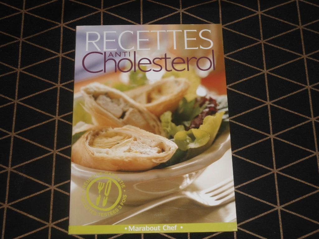 Recettes anti-cholesterol, Enlèvement ou Envoi, Comme neuf