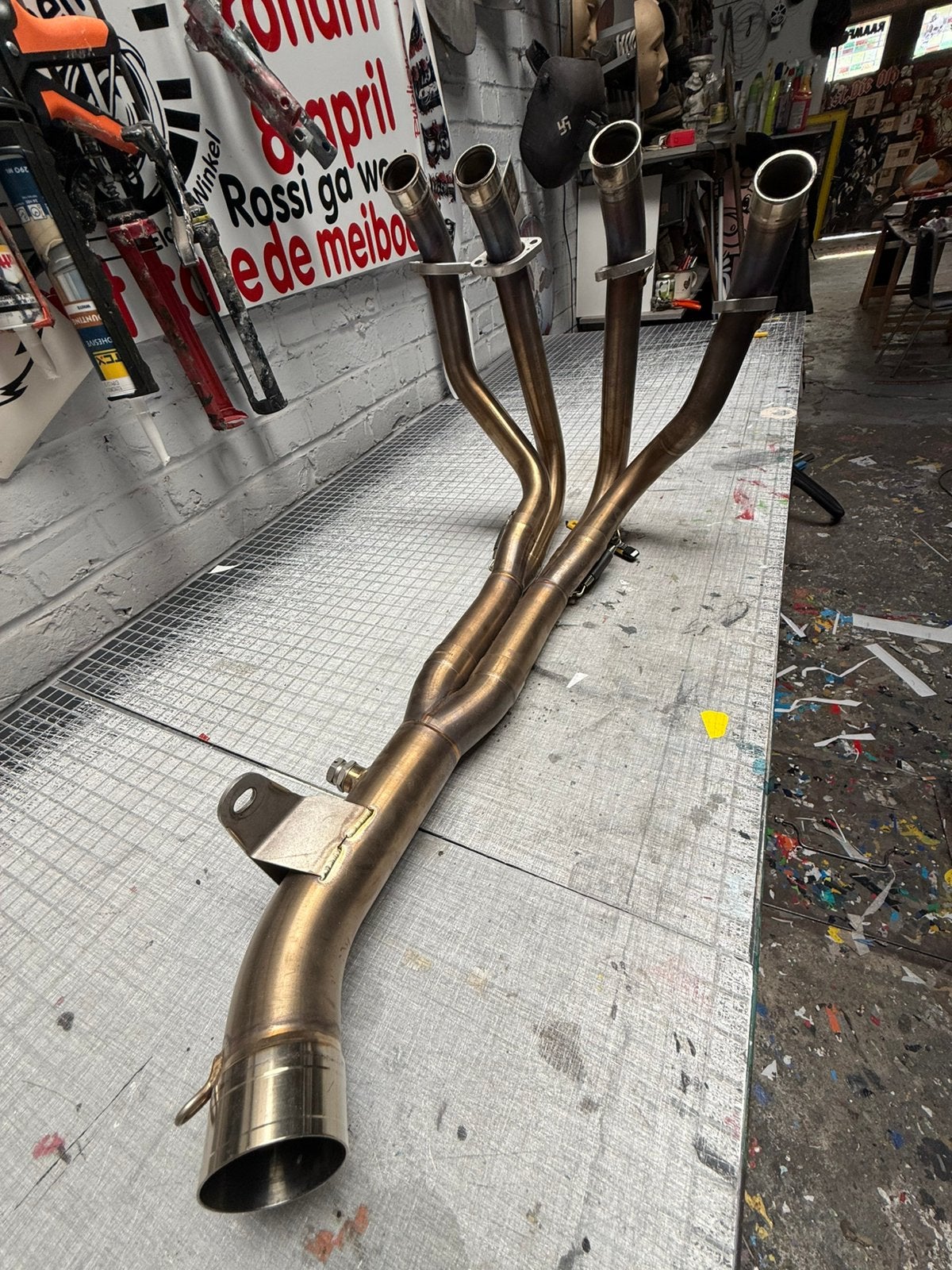 Kawasaki Z900 akrapovic headers / uitlaatlijn, Motos, Pièces | Kawasaki, Enlèvement, Neuf