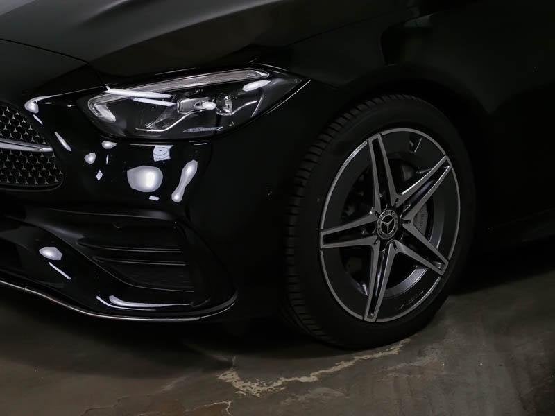 Mercedes-Benz C-Klasse 180 Break AMG line | Panoramisch Dak, Auto's, Automaat, 4 cilinders, Zwart, Electronic Stability Program (ESP)