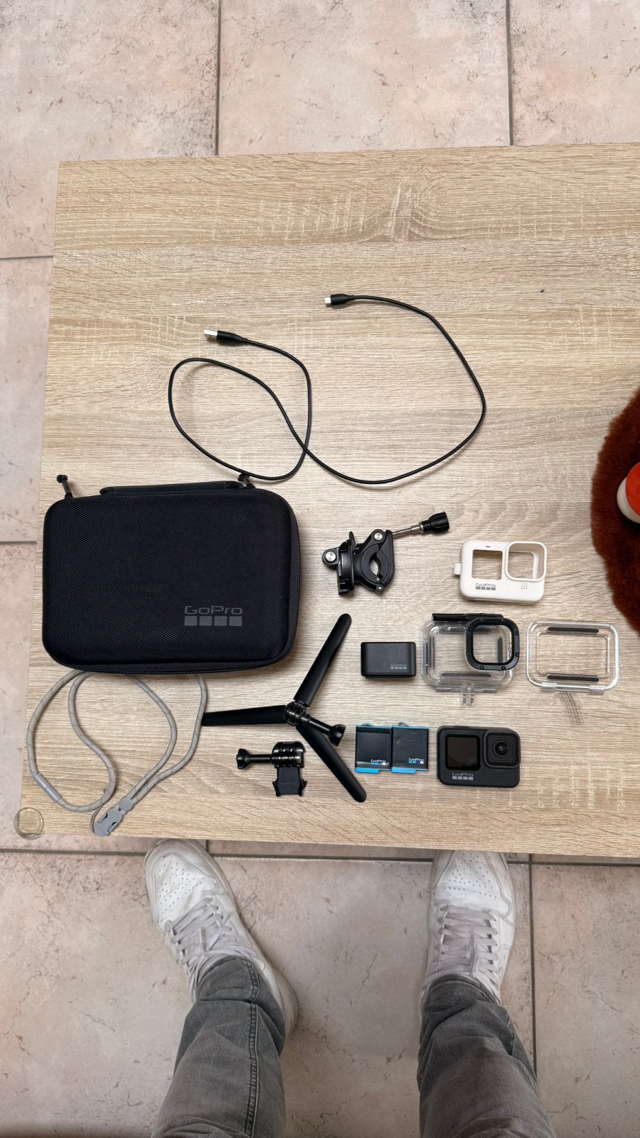 Gopro 9 hero met veel extra’s, Ophalen of Verzenden, Zo goed als nieuw, GoPro