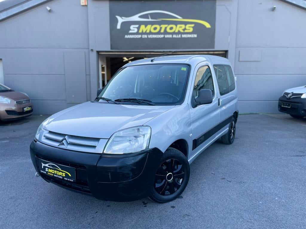 Citroen Berlingo 1.4 benzine | 5plaats | Keuring+Carpass |, Auto's, Citroën, Stof, 1360 cc, Zilver of Grijs, Berlingo