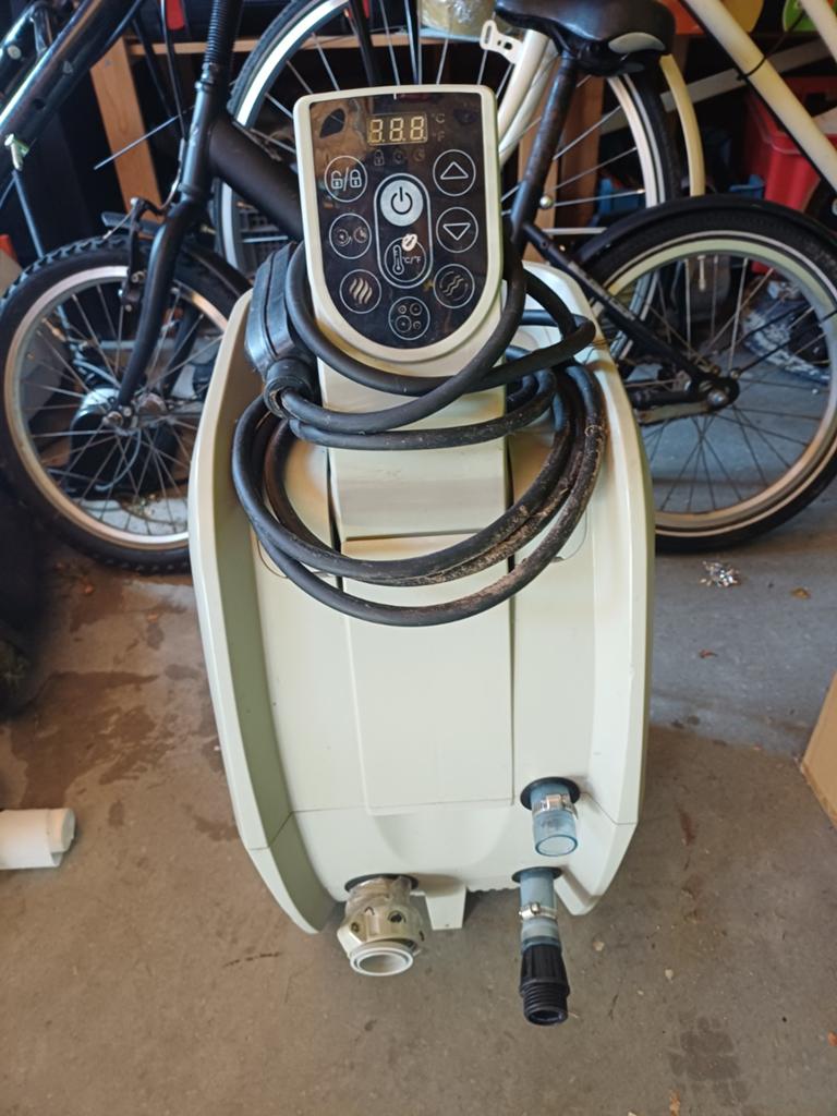 Pomp bestway jacuzzi, Enlèvement