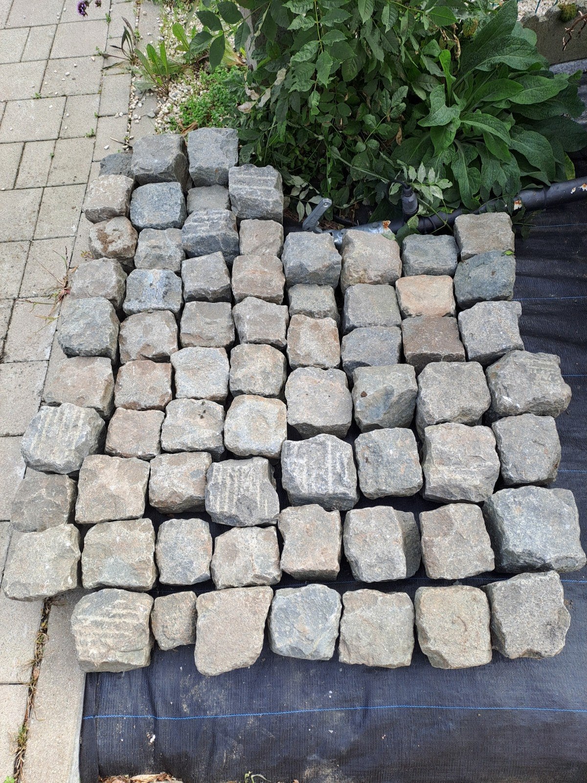 GRATIS kasseien mix, Ophalen