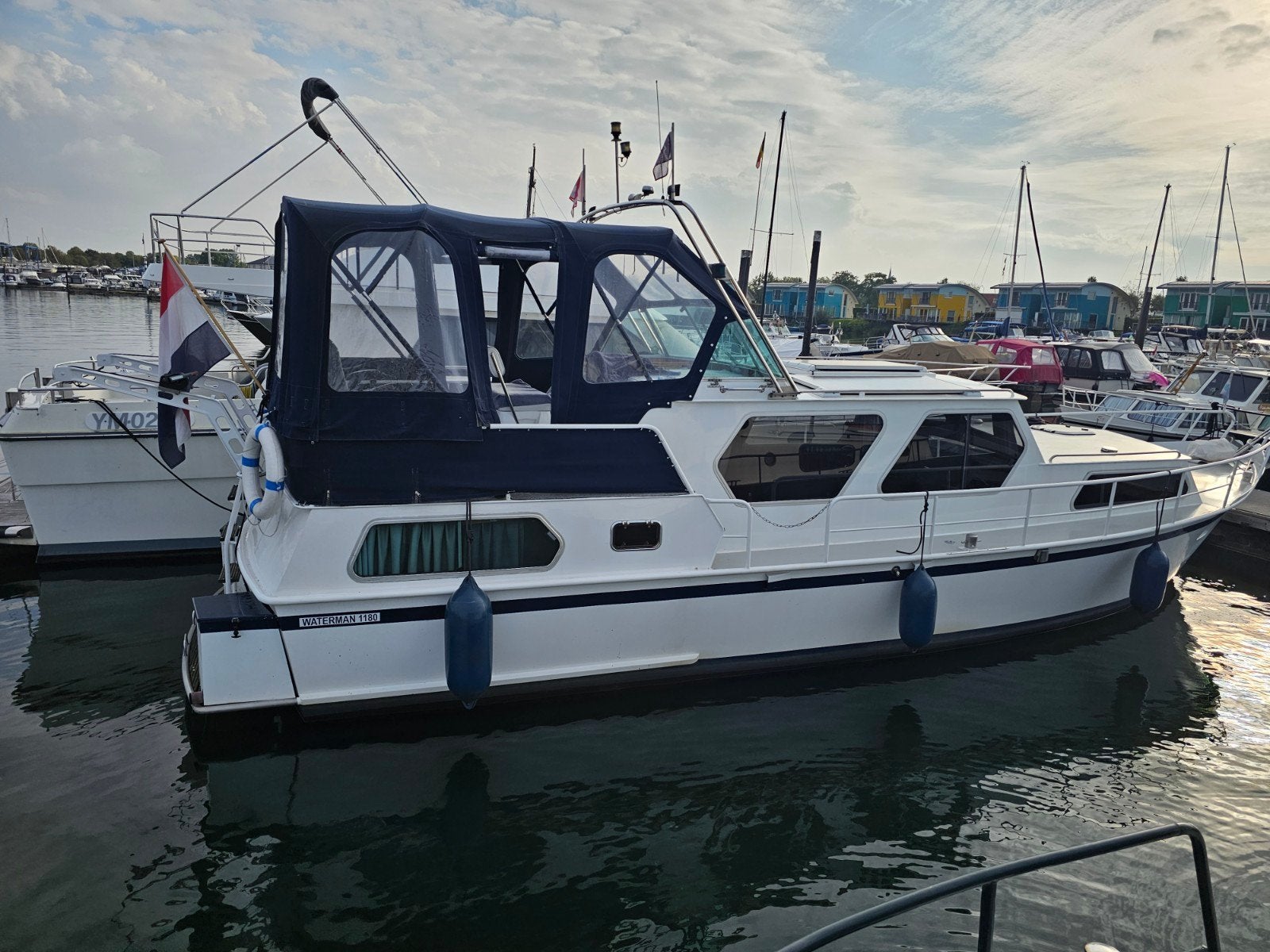 Kruiser 12 x 3.5 werfgebouwd zeer netjes woonschip, Watersport en Boten, Diesel, Kruiser, 4 m, Keuken