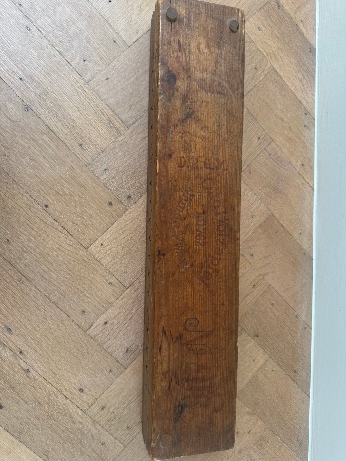 Antieke oude sigarenmal. OttoHolzaple, Huis en Inrichting, Ophalen, Gebruikt
