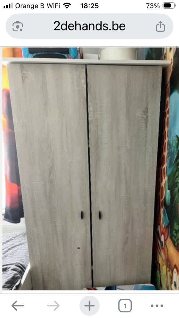 Chambre pour bébé et tout-petit, placards matelas , lit état, Enlèvement, Comme neuf