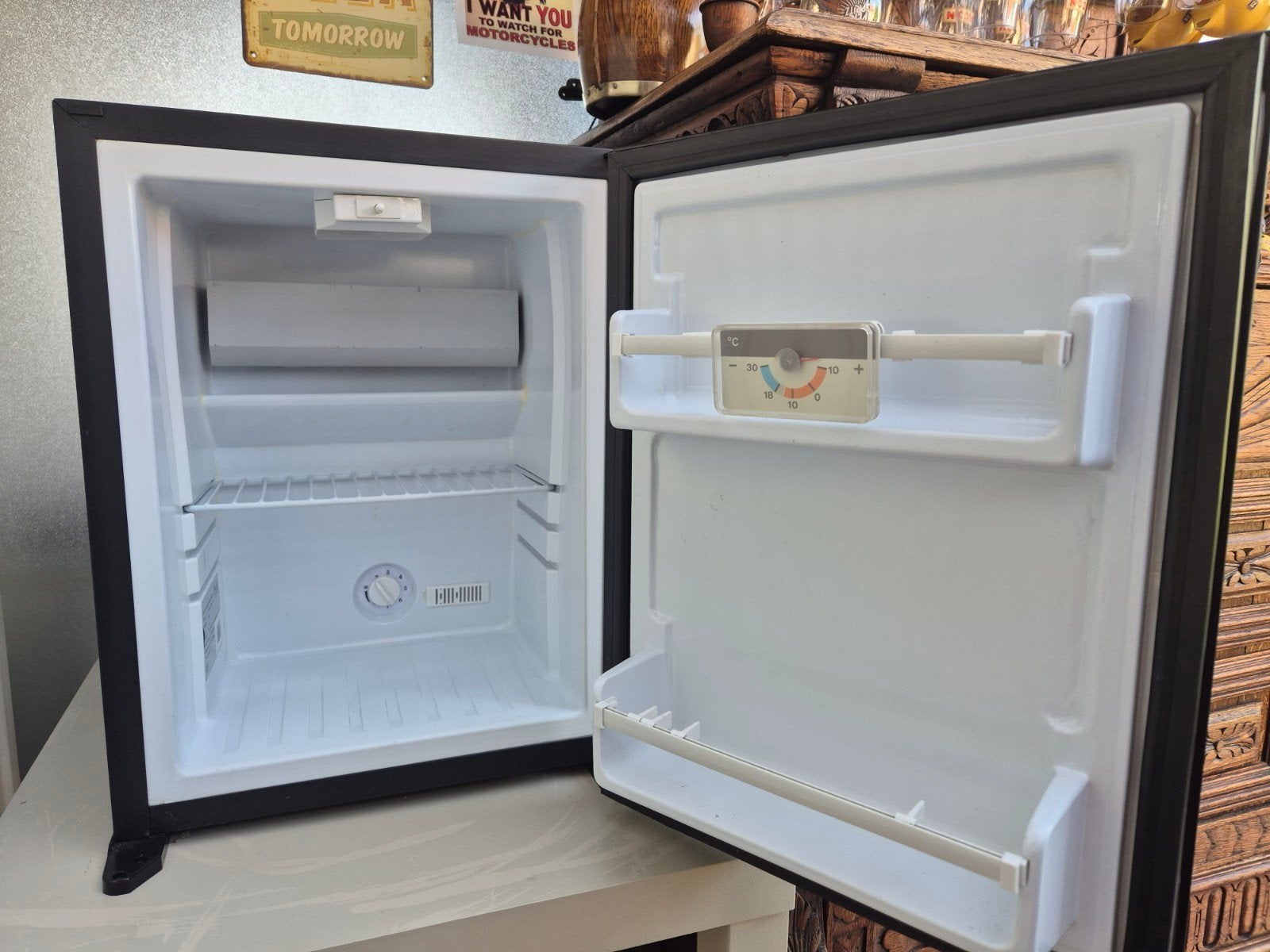Mini bar frigo,zwart., Electroménager, Moins de 45 cm, Enlèvement, Sans bac à congélation, Comme neuf
