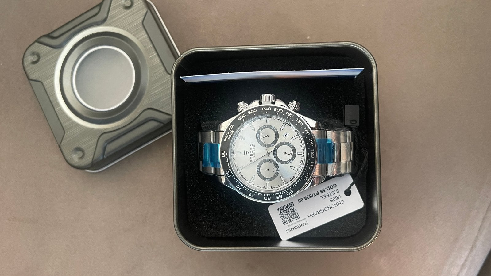 Frederic Chronograaf Herenhorloge - Nieuw in doos, Ophalen, Nieuw
