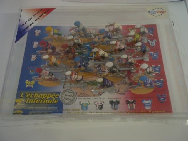 Wielrennertjes 21 stuks Winnaars Tour de France 1989-2009, Envoi, Neuf