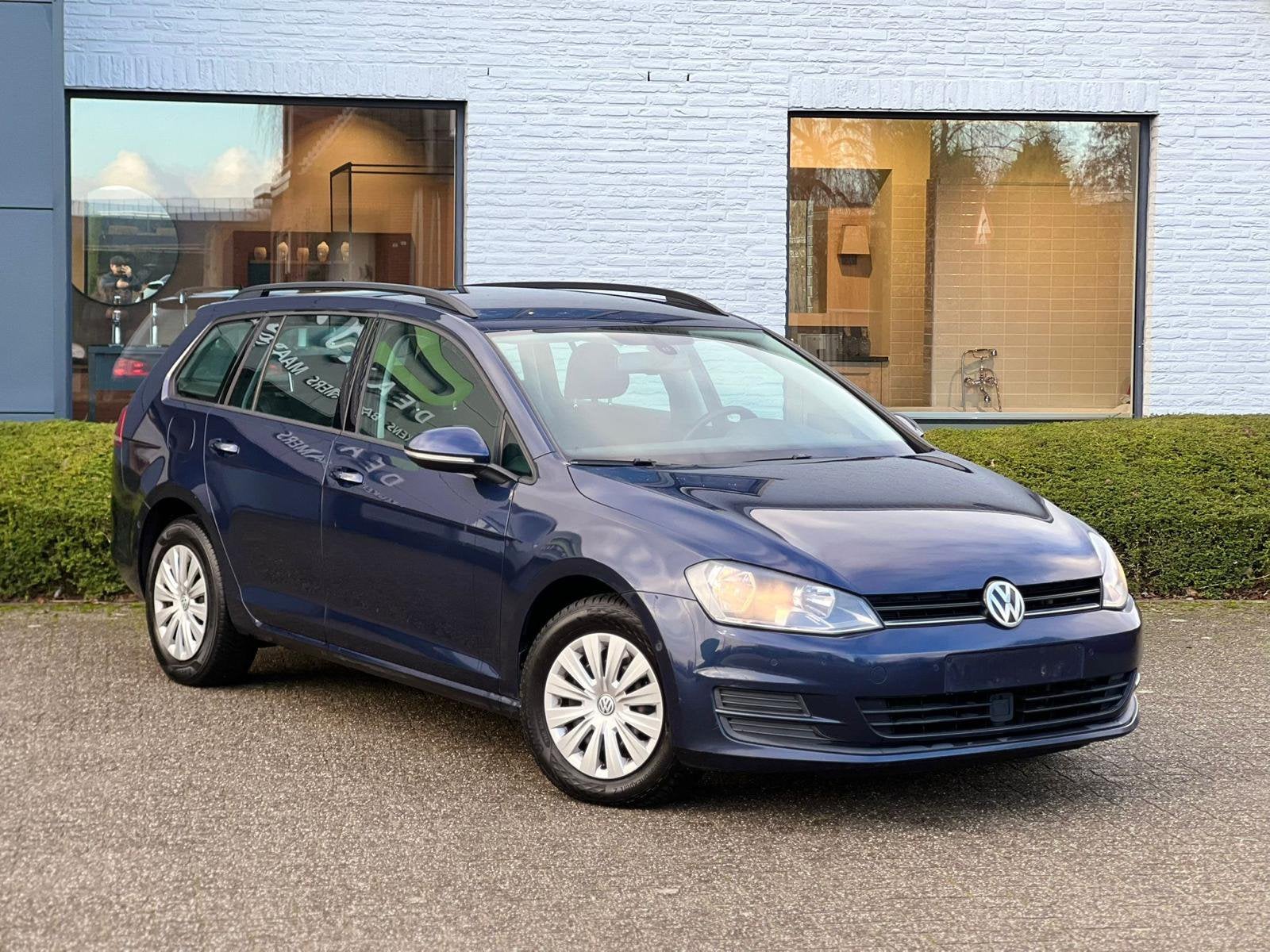 Volkswagen Golf 7 1.6 motor, Euro 5, Stof, Zwart, Blauw
