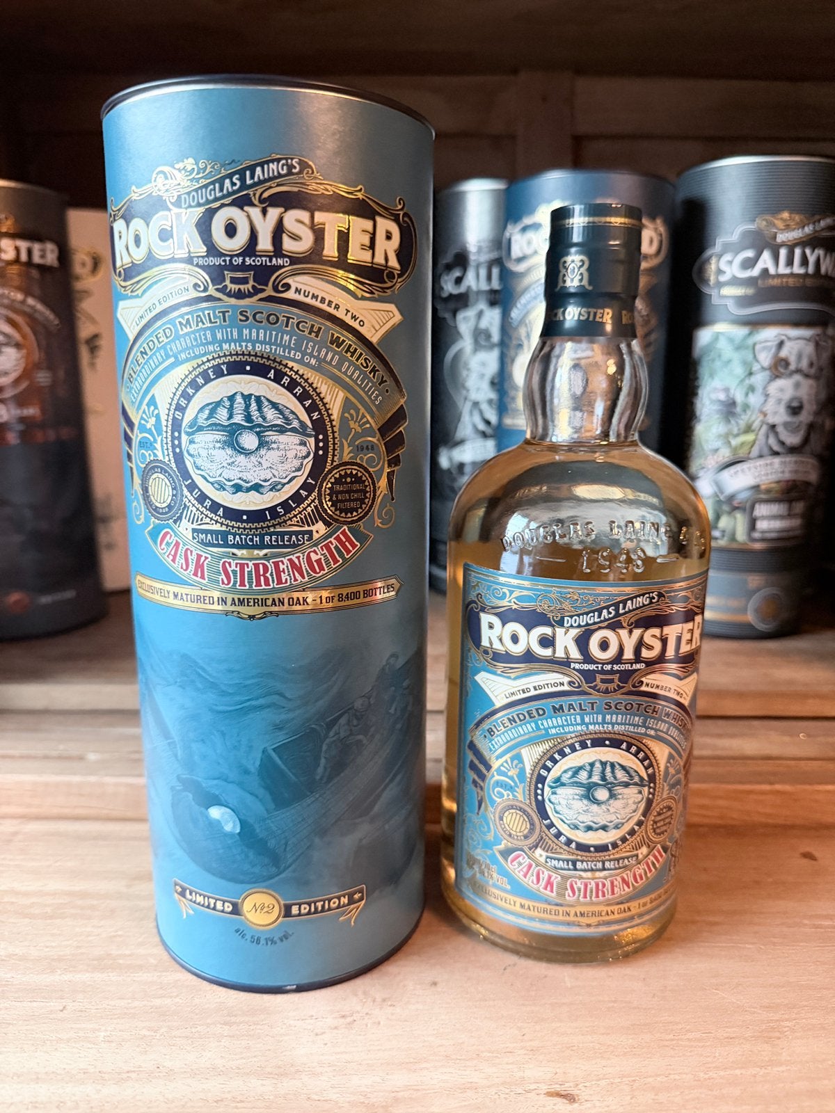 DL  Rock Oyster Cask Strength Limited Edition No. 2, Ophalen of Verzenden, Nieuw