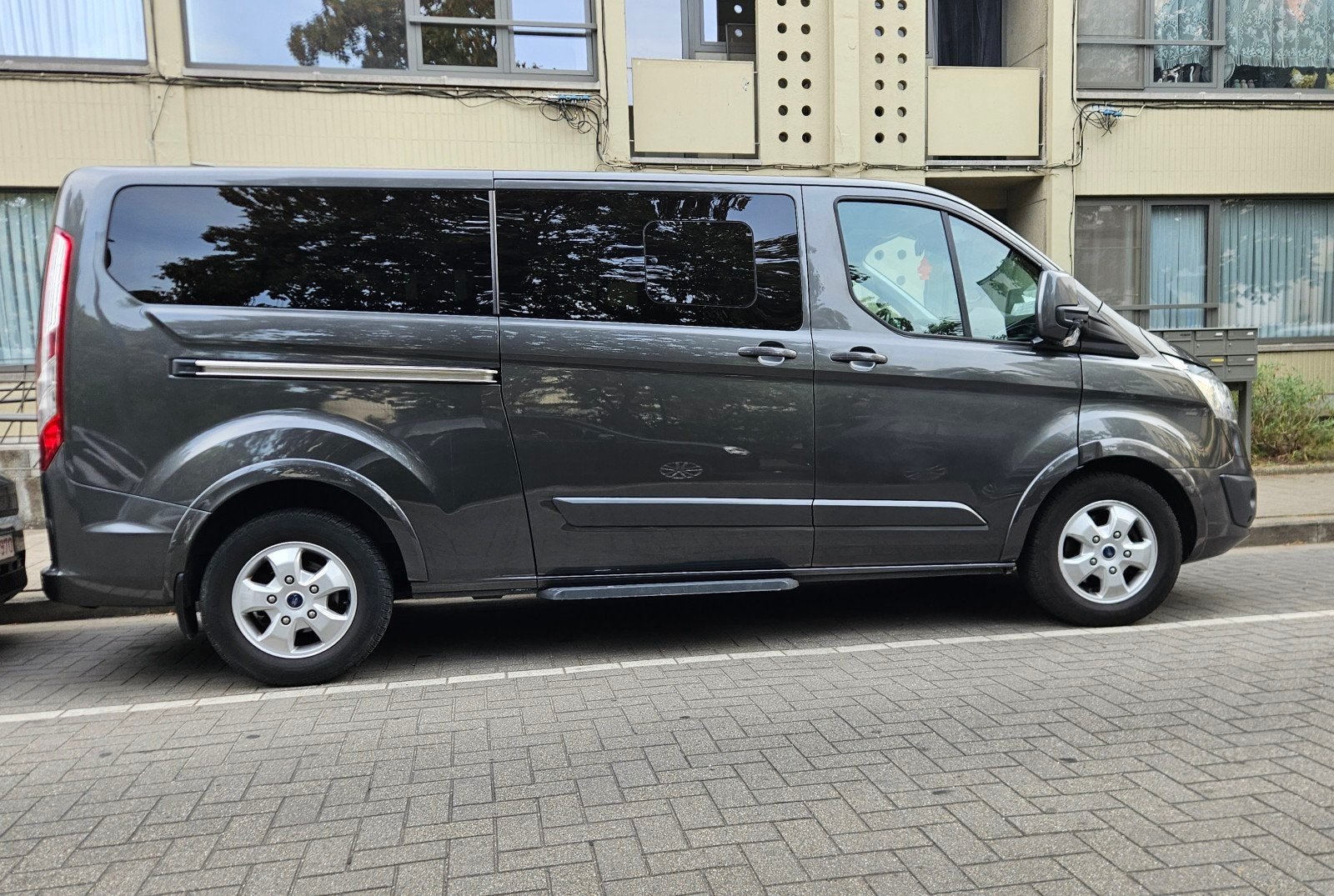 Ford Tourneo Custom 2018, Autos, Camionnettes & Utilitaires, Alarme, Achat, Euro 6, Boîte manuelle