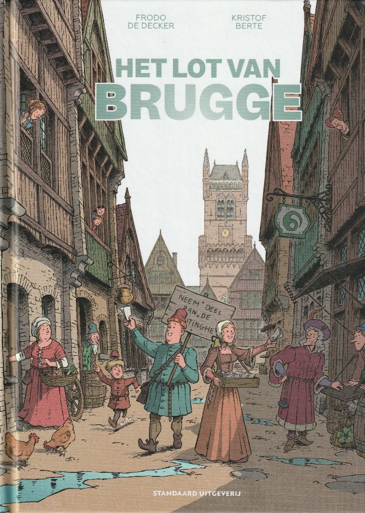 Strip “Het lot van Brugge”, Eén stripboek, Ophalen of Verzenden, Nieuw