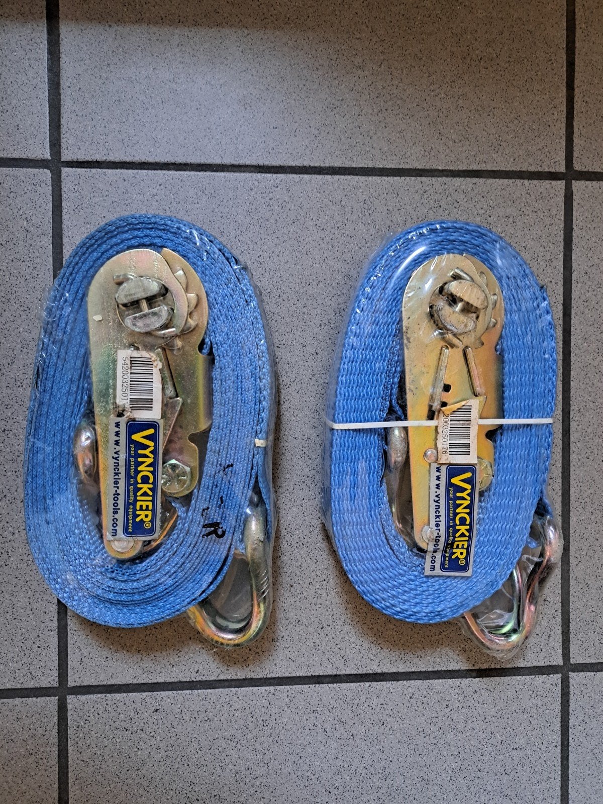 2 ratel-spanbanden, Ophalen