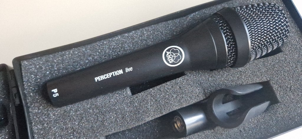 AKG Perception live P5 dynamische zangmicrofoon, Muziek en Instrumenten, Ophalen of Verzenden, Zo goed als nieuw, Zangmicrofoon