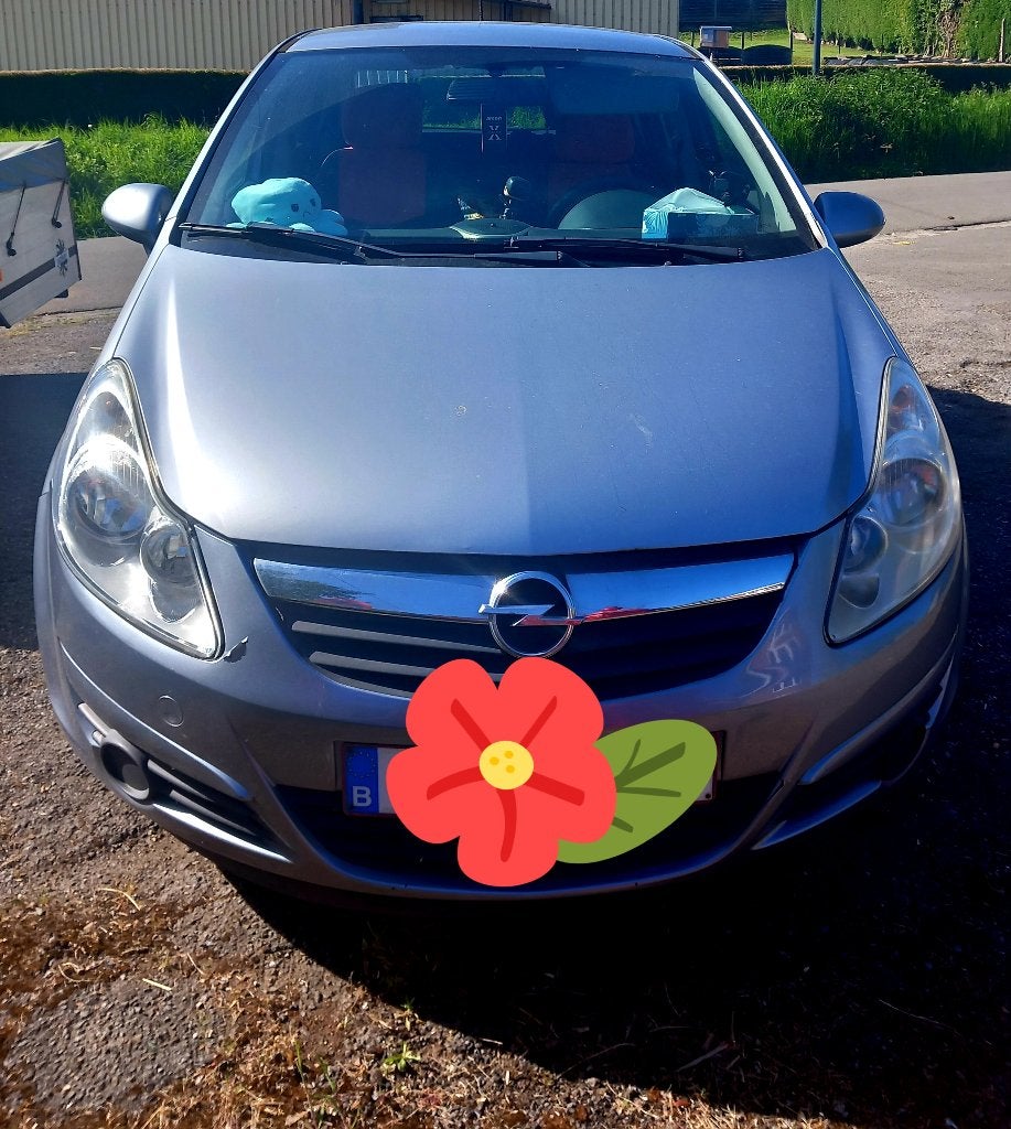 Opel corsa, Auto's, Stof, 4 cilinders, Airconditioning, Blauw