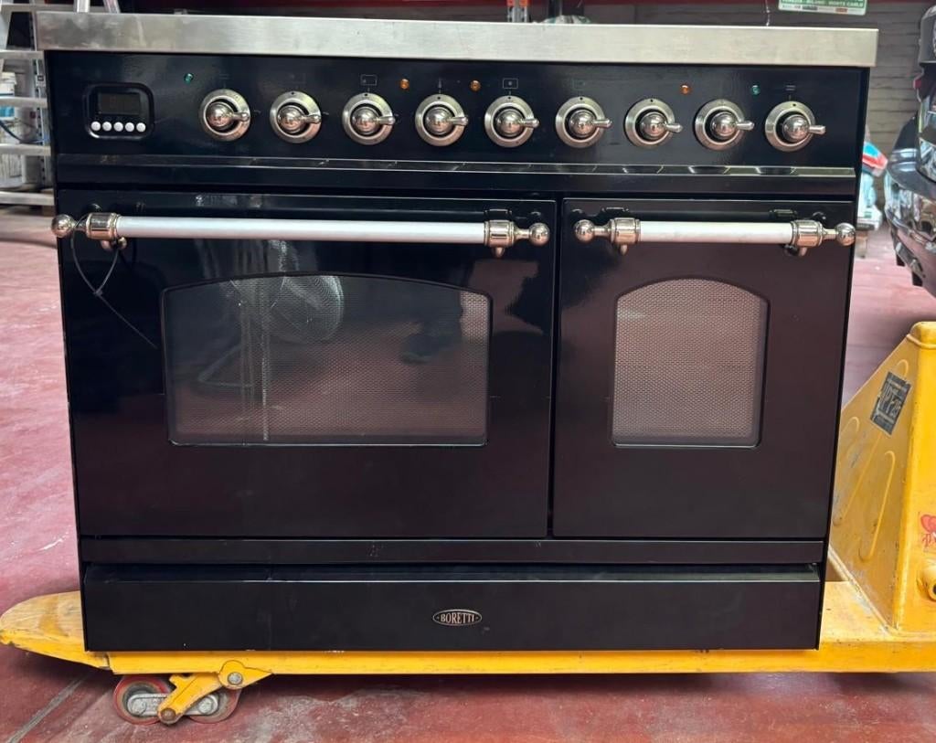 Boretti Fornuis, Elektronische apparatuur, Fornuizen, Ophalen, Gebruikt, Warmhoudplaat, 60 cm of meer