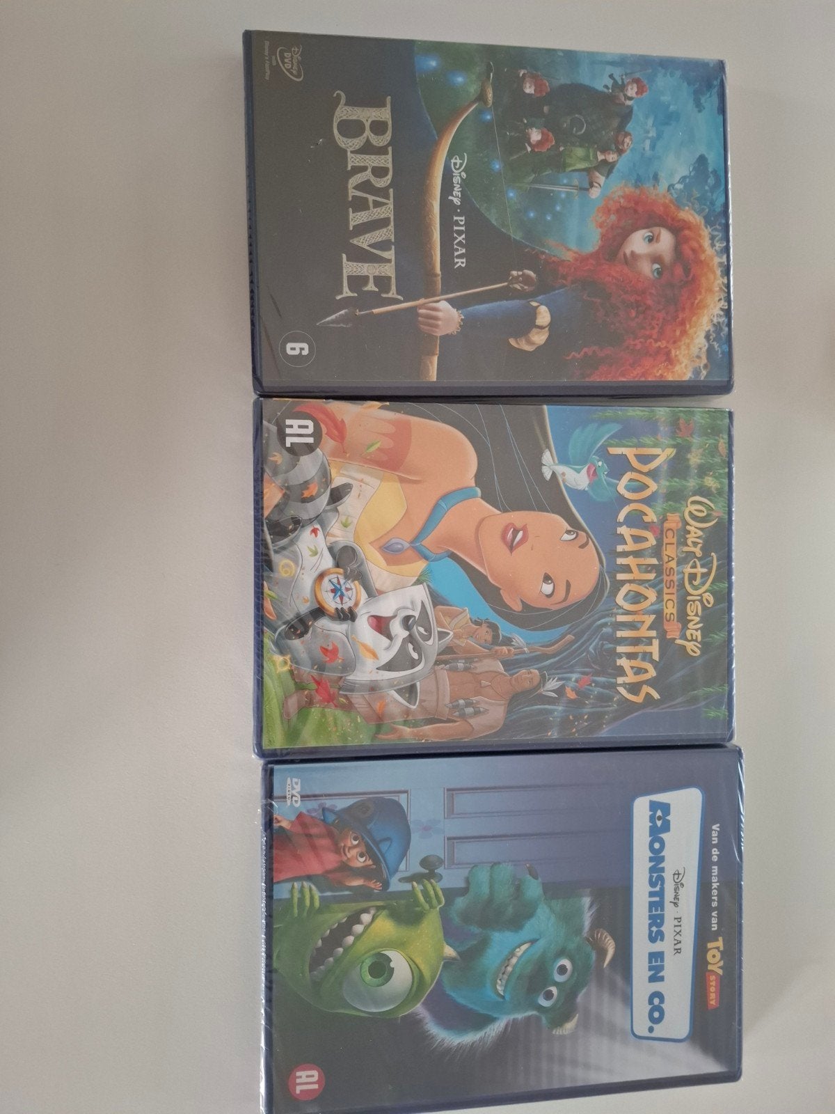 3 gesealde disney dvd's, Cd's en Dvd's, Ophalen of Verzenden