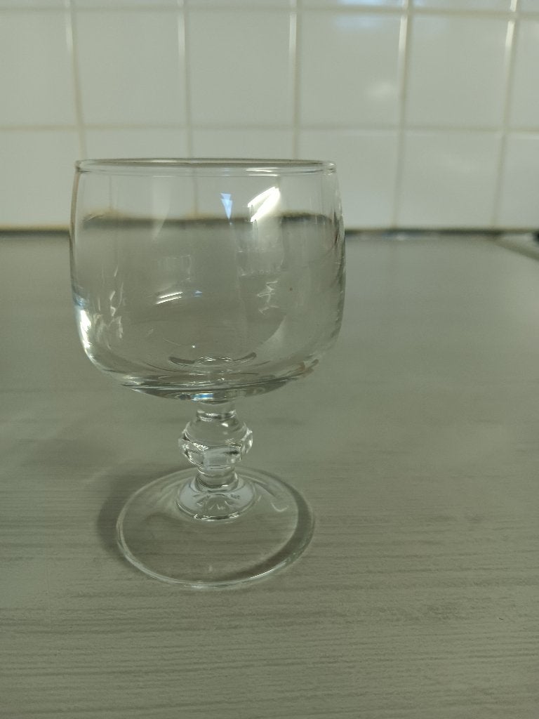 5 dreupel glaasjes zo goed als nieuw, Enlèvement, Comme neuf, Verres et Verres à shot